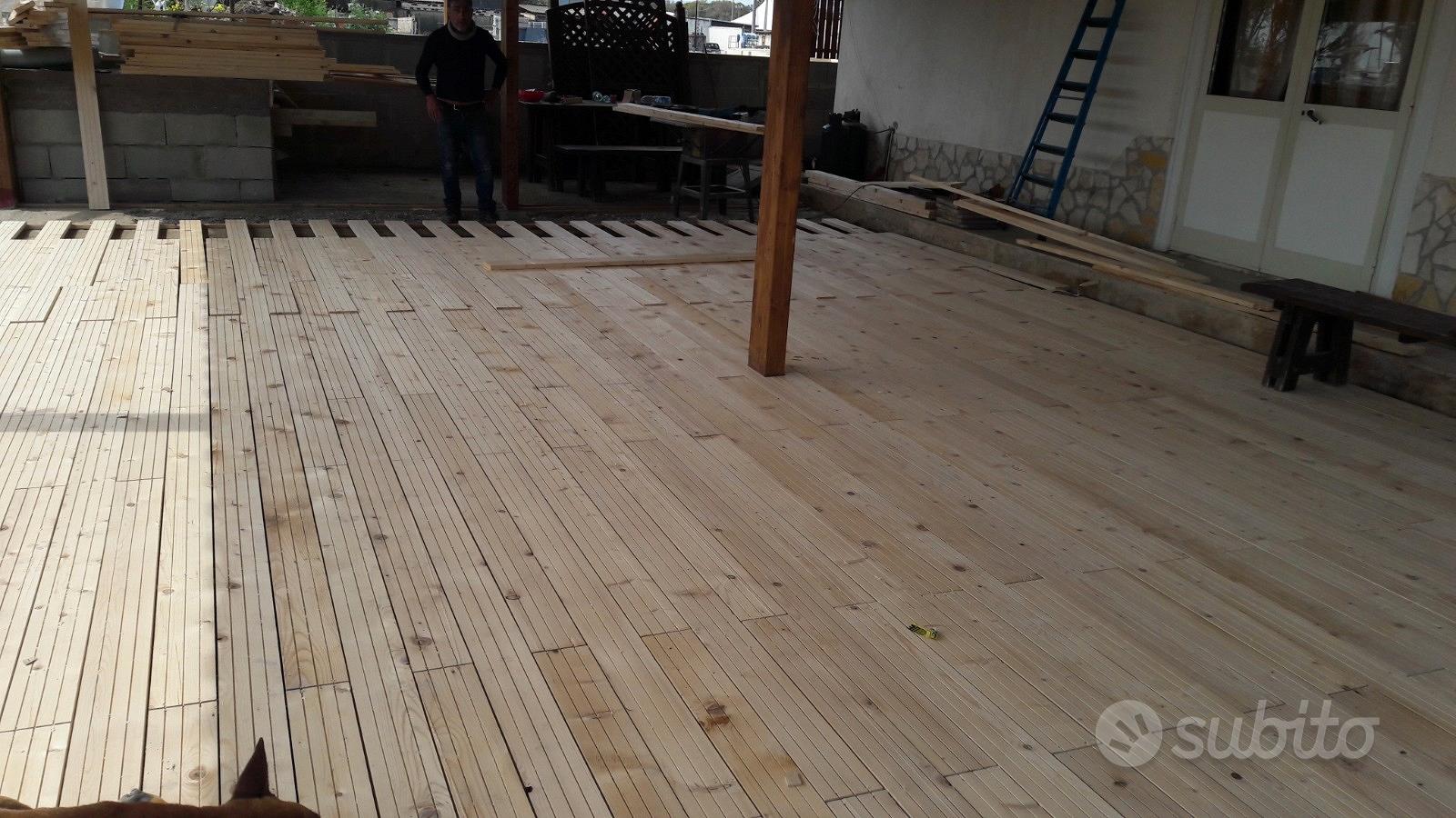 Pavimenti in legno per esterni - Giardino e Fai da te In vendita a Catania