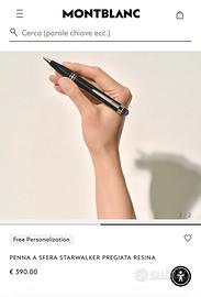 MontBlanc Penna Star w. Roller