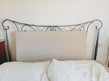 Testiera letto artigianale una piazza e mezza