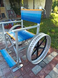 Carrozzina da spiaggia Offcarr - SOLEMARE -Sole2