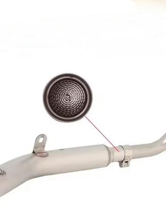 Tubi scarico Zontes 125 con catalizzatore interno