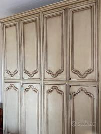 Armadio classico a 6 ante per camera da letto