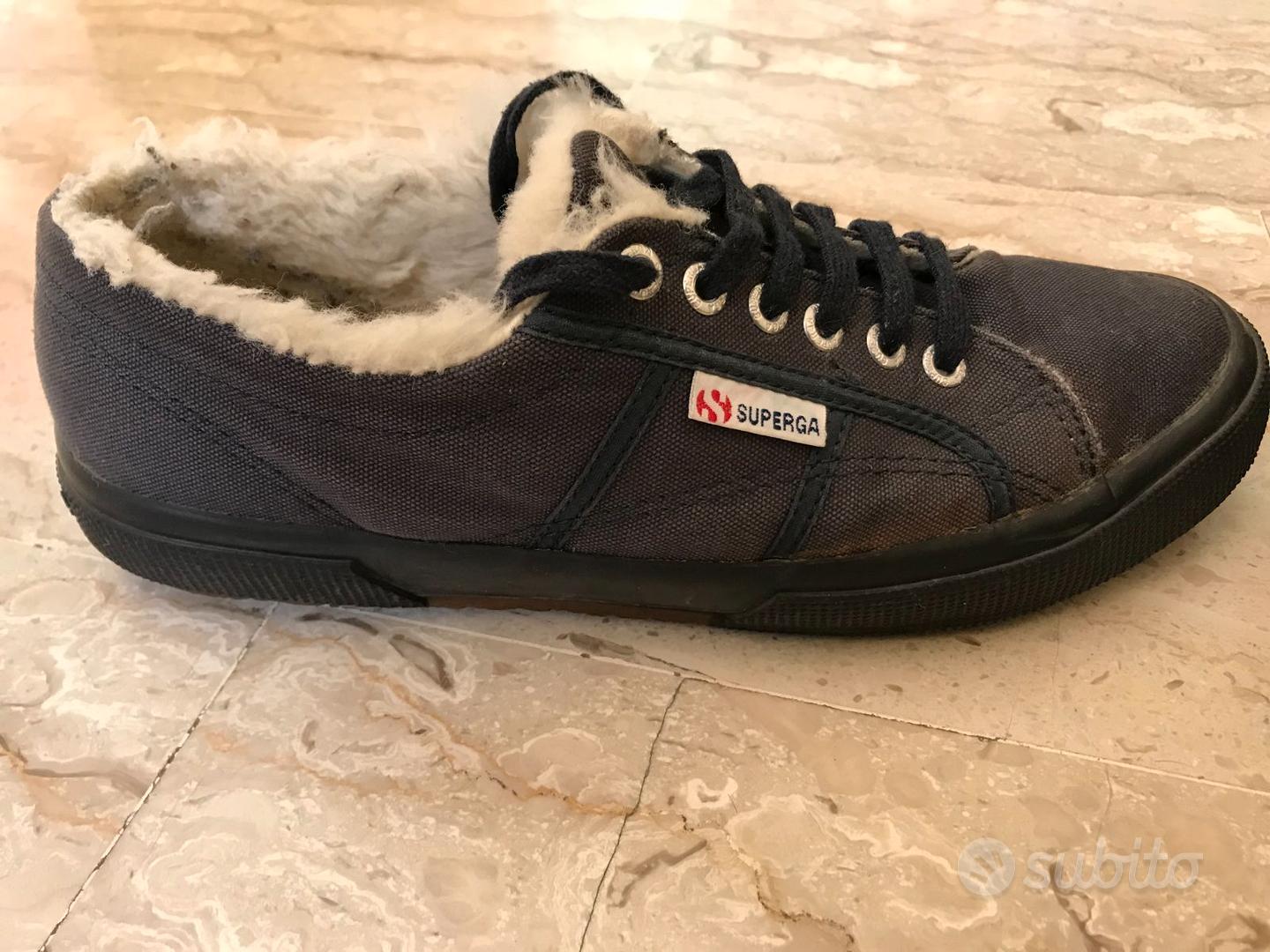 Scarpe superga cheap con pelliccia