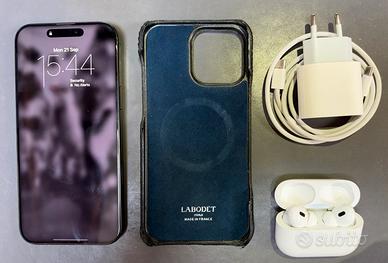 iPhone 16ProMax512GB + AirPodsPro2 + cover Labodét