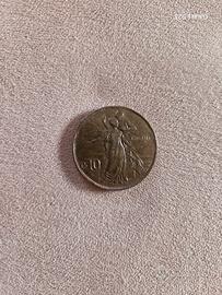 10 Centesimi Cinquantenario 1911