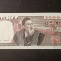 banconota 20000 Tiziano repubblica quasi FDS