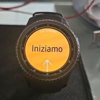 Samsung Gear S3 Frontier con caricatore originale