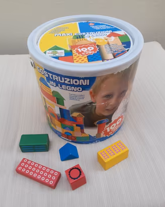 Maxi Costruzioni in Legno  - 100 Pz