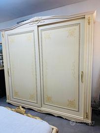 Armadio scorrevole avorio