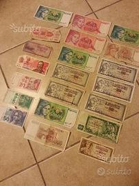 Dinari jugoslavi, kune e korun cecoslovacchi