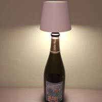 Laherte bottiglia lampada led bianca 
