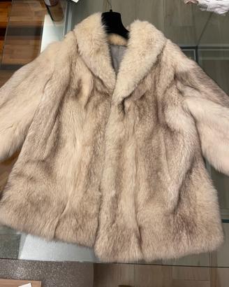Vera pelliccia Silver Fox anni 90
