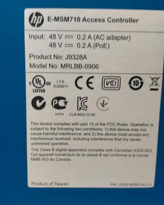 access controller HP MSM710