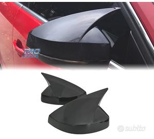 GUSCI SPECCHIETTI AUDI A3 17-20 LOOK RS3 NERO LUCI
