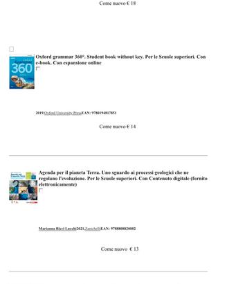 Libri liceo classico