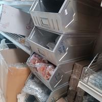 PORTA MINUTERIA IN ACCIAIO A BOCCA DI LUPO