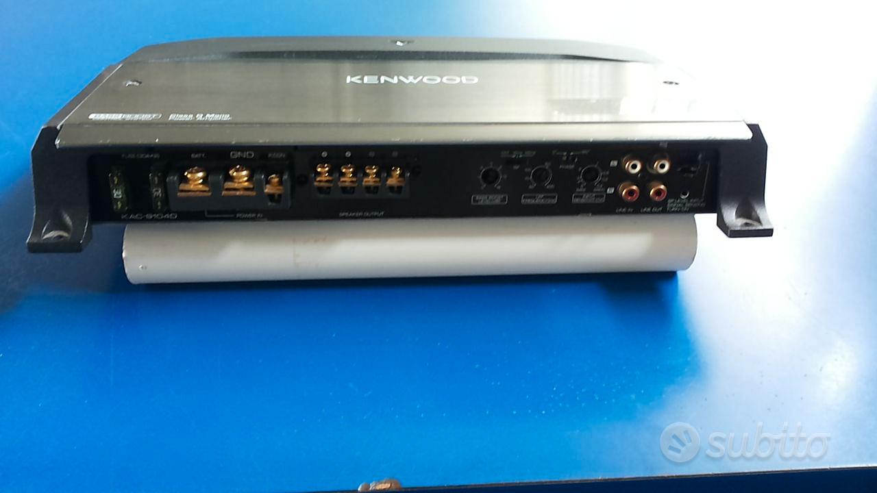 Amplificatore auto 1 canale per subwoofer Kenwood KAC-6104D