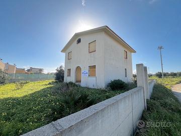 Cv118 villetta in fase di costruzione a marausa