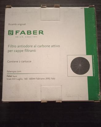 filtri al carbone attivo per cappa faber,