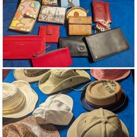 Cappelli donna, portafogli griffati in unico lotto