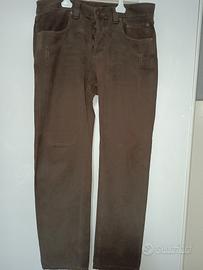 pantalone JECKERSON uomo marrone Eur 34 Ita 47-48