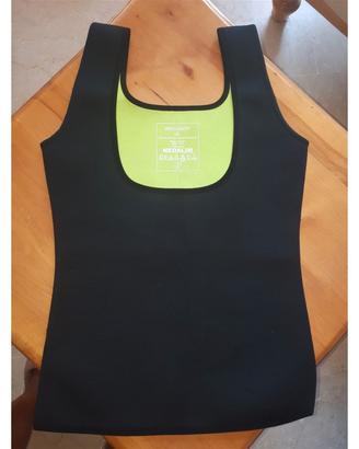 Canotta unisex snellente, effetto sauna