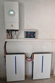 Impianto solare fotovoltaico 6kw accumulo 10kwh