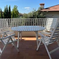 Set tavolo e sedie da giardino Foppapedretti