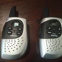 Walkie talkie radio portatili.