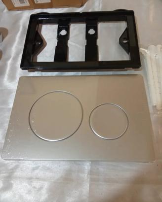 plancia comando scarico WC in ABS cm 24,6x16,4