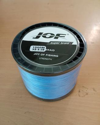 Trecciato pesca 8 fili JOF X8 100 lb 0.50mm