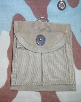 Us Army WW2 Indochina Carabine Ammo Pouch