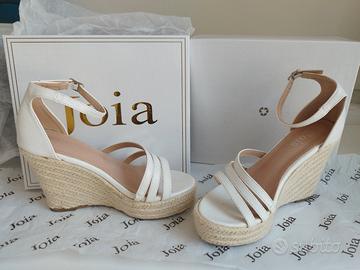 Sandali con zeppa donna 