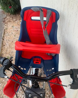 Seggiolino bici anteriore bimbo