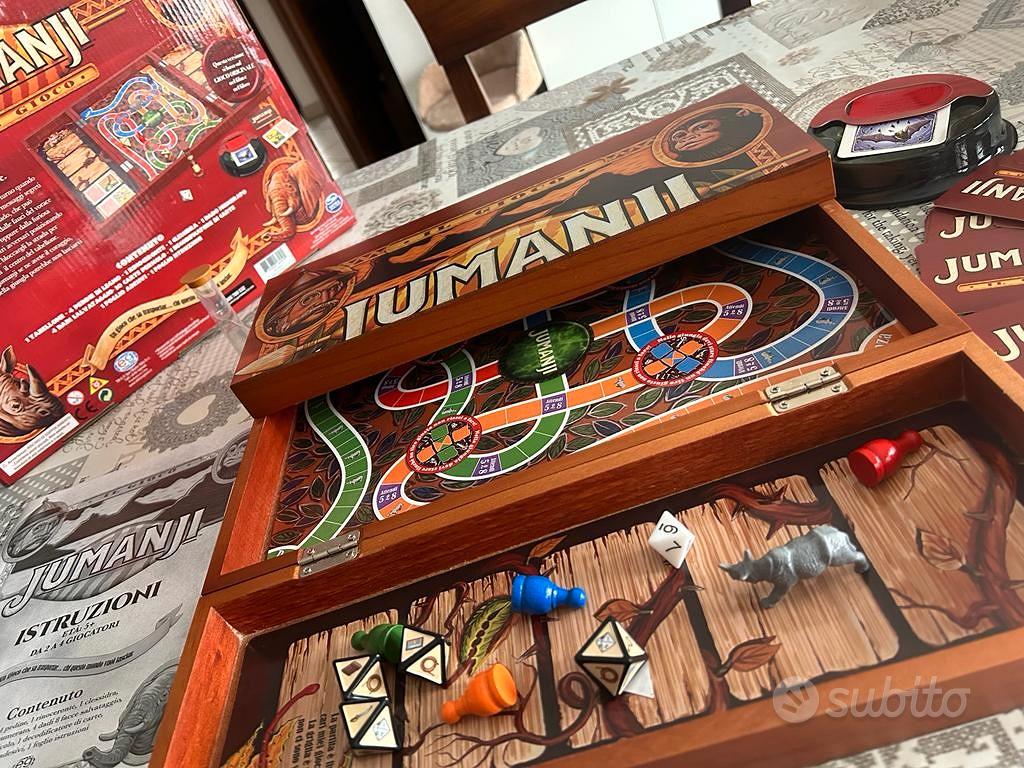 Gioco da tavolo Jumanji in legno massiccio nuovo - Collezionismo In vendita  a Rieti