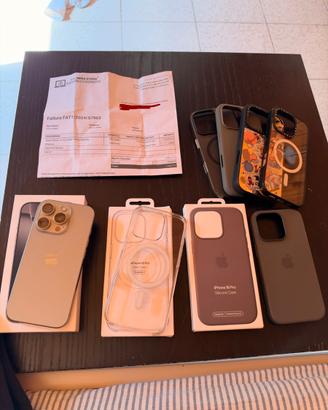 iPhone 16 Pro 256GB - Titanio Naturale