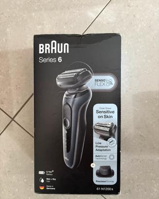 Regolabarba rasoio elettrico Braun Series 6