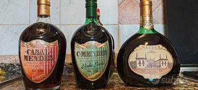 3 Bottiglie di Vino Vintage anni 80\90 + Grappa 