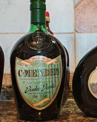 3 Bottiglie di Vino Vintage anni 80\90 + Grappa 