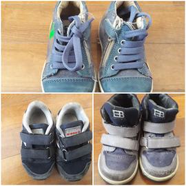 3 PAIA DI SCARPE BAMBINO