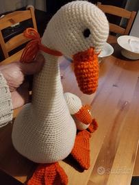 DUE PUPAZZI FATTI A MANO TECNICA AMIGURUMI