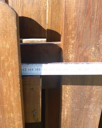 staccionata in legno