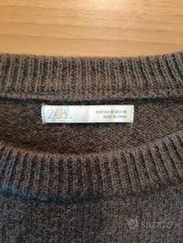 Maglione grigio di ZARA taglia M