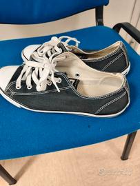 converse all star di colore nero, numero 39.5