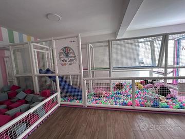 Mini Area giochi playground completa 6x2xh2,4mt