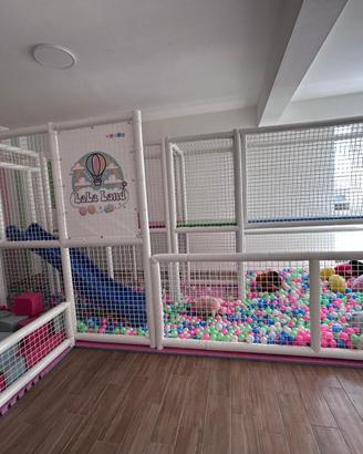 Mini Area giochi playground completa 6x2xh2,4mt