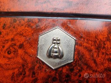 Laguiole umidificatore sigari in radica di noce