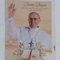 Biglietto Papa Francesco Buona pasqua Sigillato