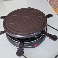 Piastra griglia e raclette