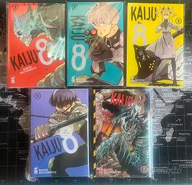 Kaiju nr.8 volumi 1-5 con variant